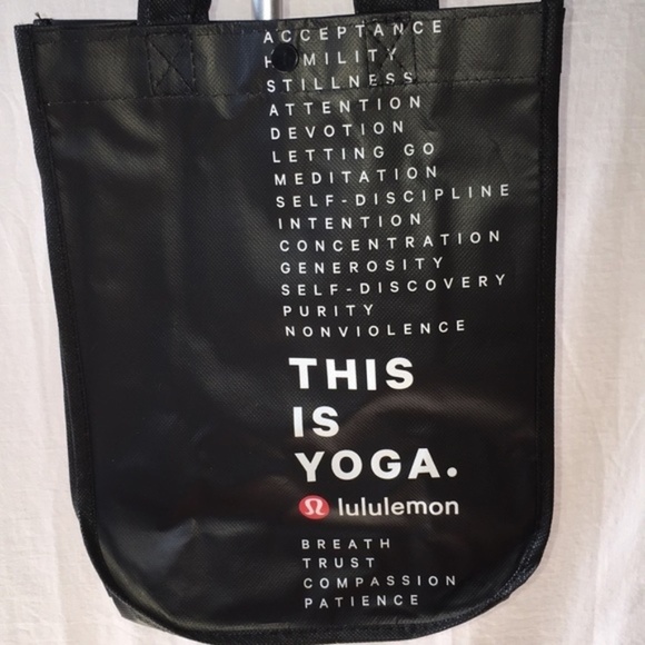 New Lululemon Tote Bag with Button Closure - Picture 2 of 12
